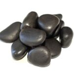 Asia Pebbles Zwart Pol. 50-70Mm Minibb