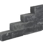 Blockstone Small Black 12x12x60 cm – Moderne en duurzame stapelblokken voor tuin en veranda